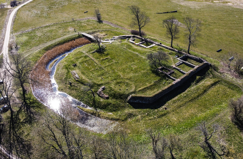 Søborg Slotsruin, Denmark